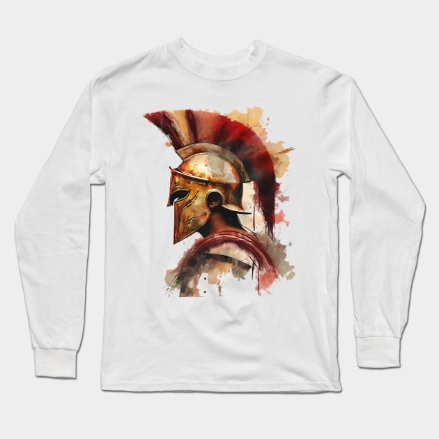 leonidas Long Sleeve T-Shirt by enzo studios